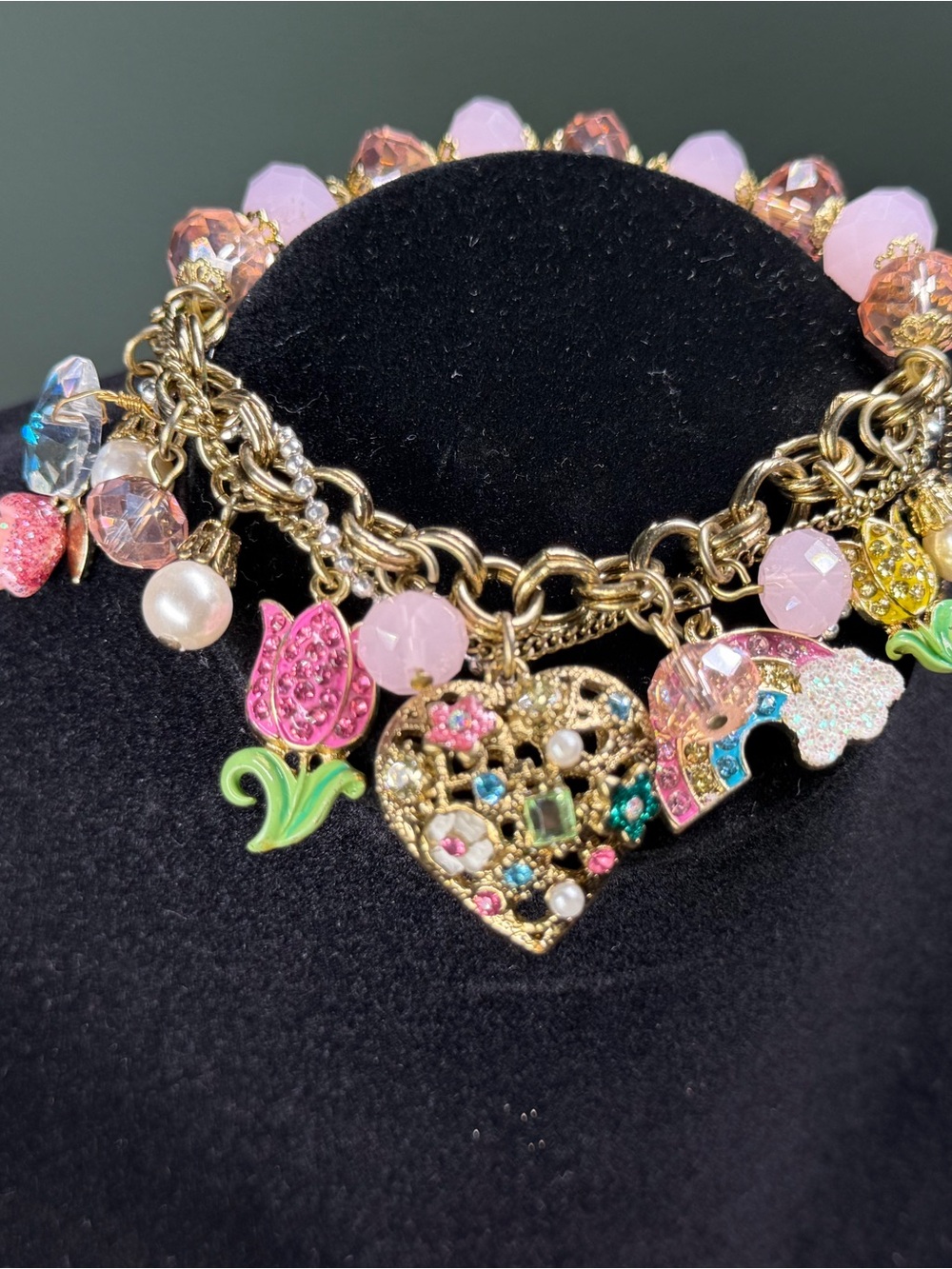 Betsey Johnson fairyland toggle.